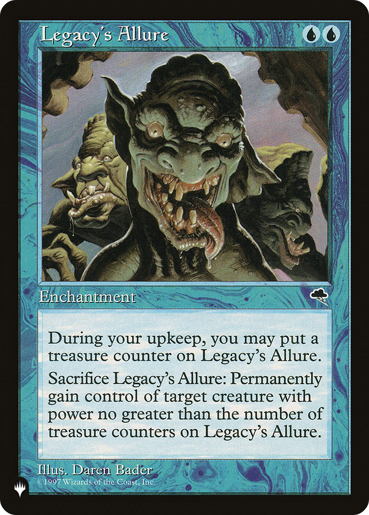 Legacy's Allure [The List] | Total Play