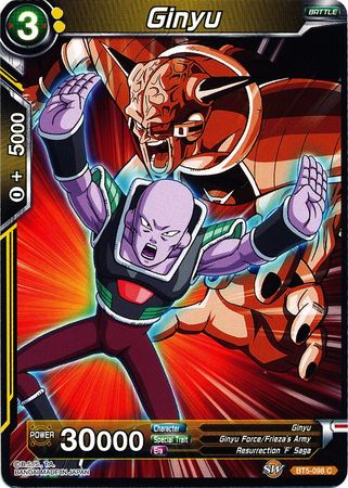 Ginyu (BT5-098) [Miraculous Revival] | Total Play