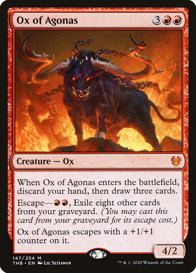 Ox of Agonas [Theros Beyond Death] | Total Play