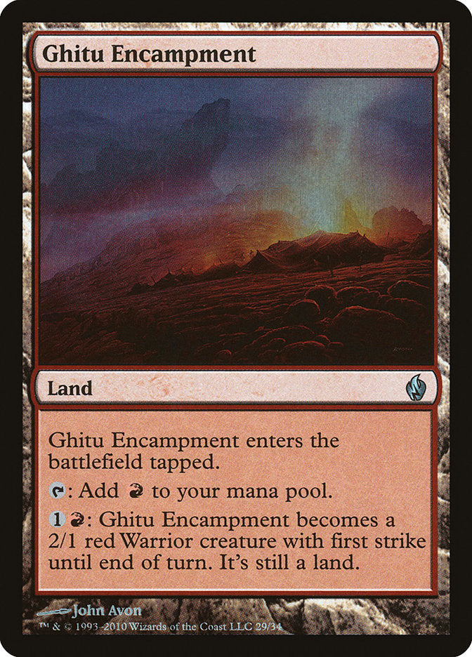 Ghitu Encampment [Premium Deck Series: Fire and Lightning] | Total Play