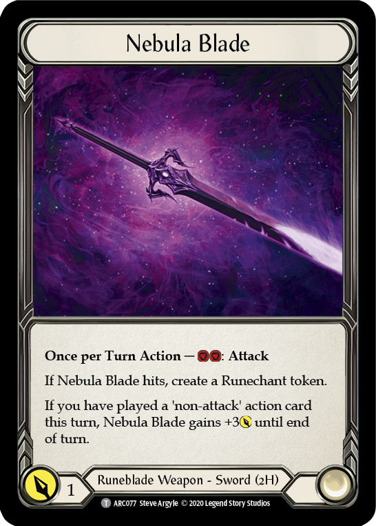 Kano // Nebula Blade [U-ARC114 // U-ARC077] (Arcane Rising Unlimited)  Unlimited Normal | Total Play