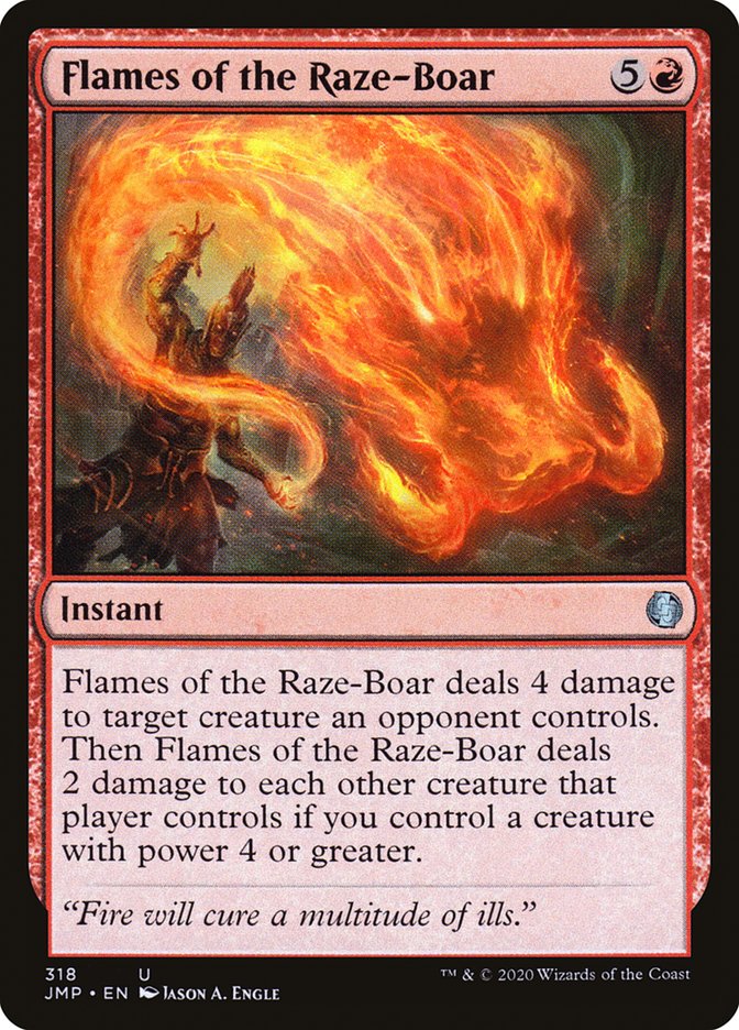 Flames of the Raze-Boar [Jumpstart] | Total Play