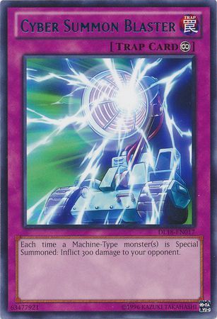 Cyber Summon Blaster (Blue) [DL18-EN017] Rare | Total Play