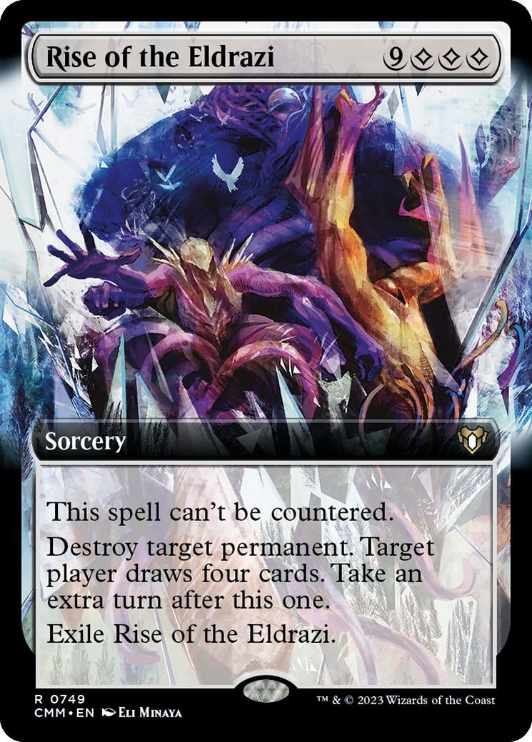 Rise of the Eldrazi (Extended Art) [Commander Masters] | Total Play