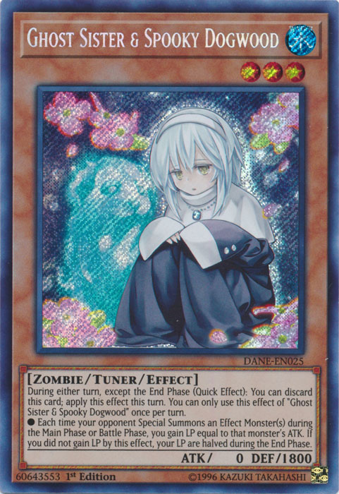 Ghost Sister & Spooky Dogwood [DANE-EN025] Secret Rare | Total Play