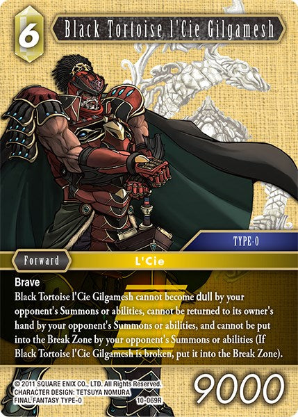 Black Tortoise l'Cie Gilgamesh [Opus X] | Total Play