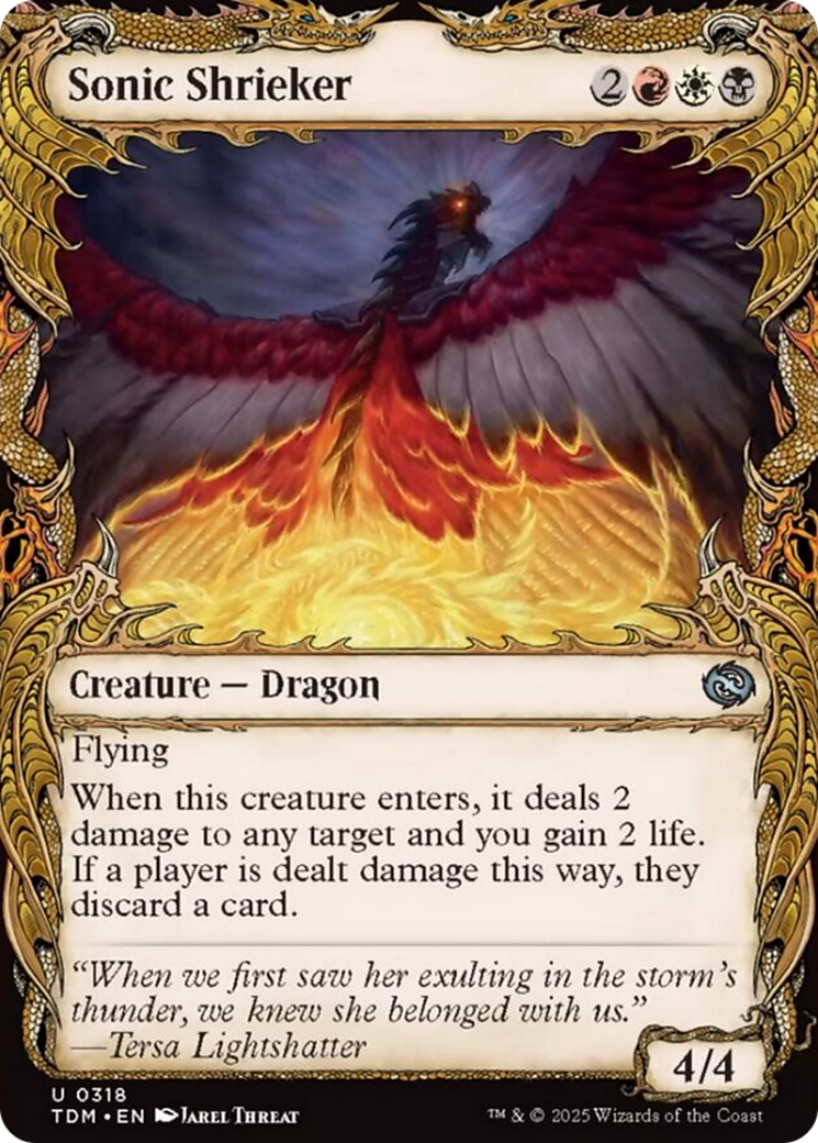 Sonic Shrieker (Showcase) [Tarkir: Dragonstorm] | Total Play
