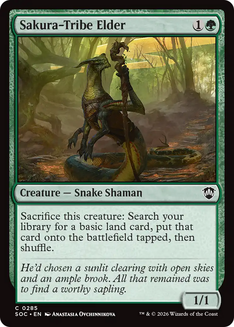 Sakura-Tribe Elder [Secrets of Strixhaven Commander] | Total Play