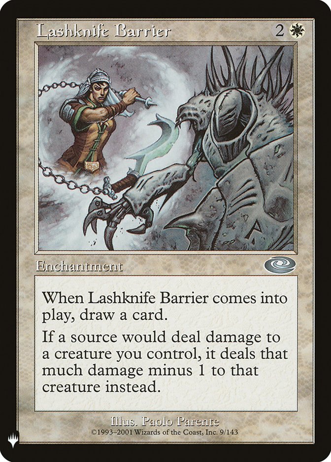 Lashknife Barrier [Mystery Booster] | Total Play