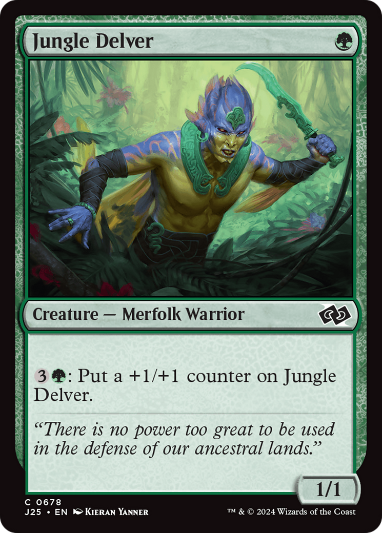 Jungle Delver [Foundations Jumpstart] | Total Play