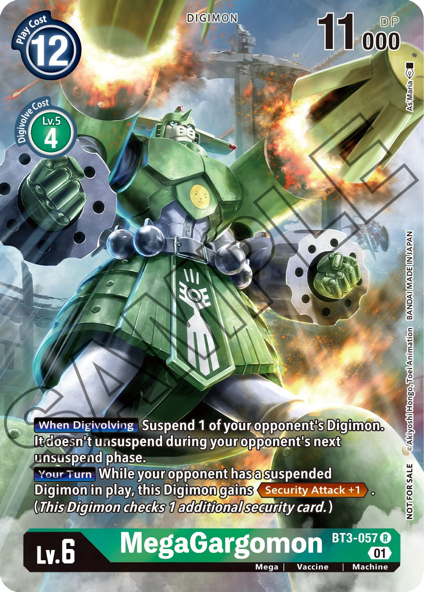 MegaGargomon [BT3-057] (Tamer's Card Set 1) [Release Special Booster Promos] | Total Play