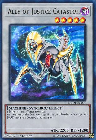 Ally of Justice Catastor [DUDE-EN007] Ultra Rare | Total Play