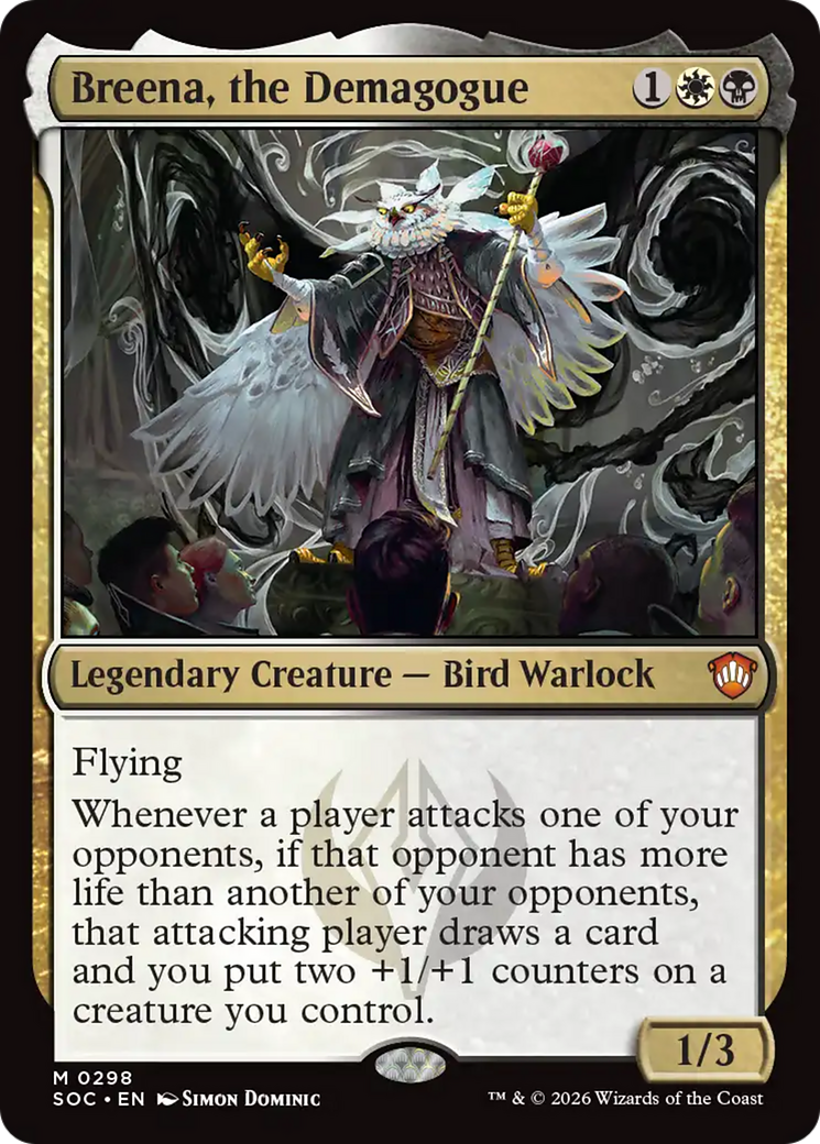 Breena, the Demagogue [Secrets of Strixhaven Commander] | Total Play
