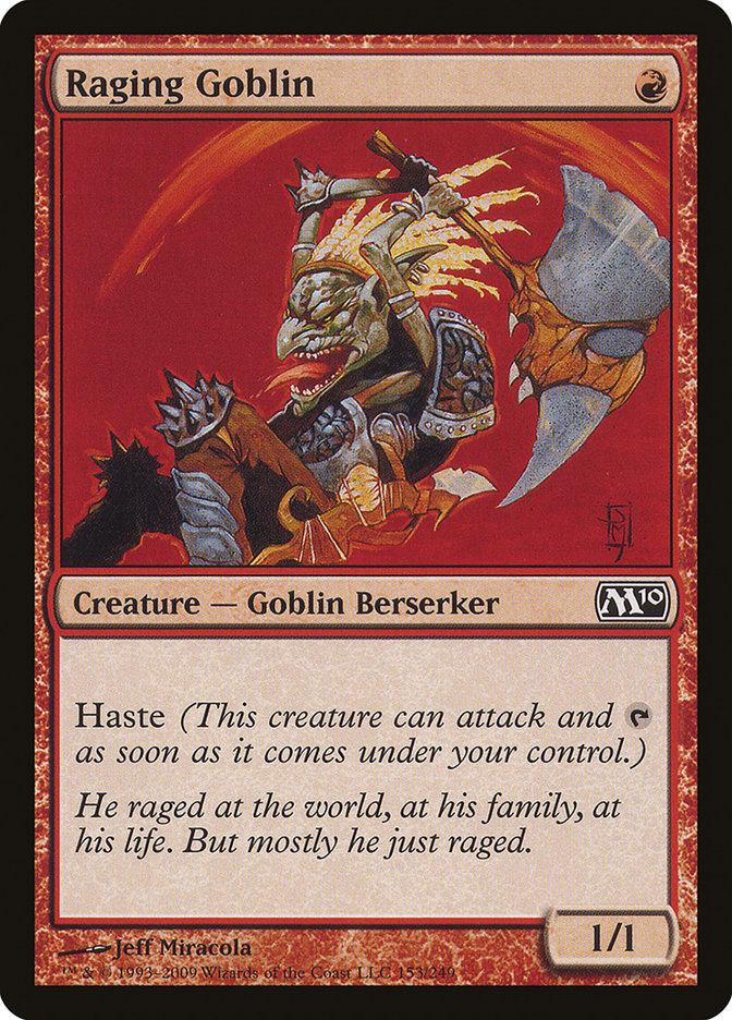 Raging Goblin [Magic 2010] | Total Play