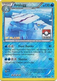 Avalugg (31/106) (League Promo 1st Place) [XY: Flashfire] | Total Play