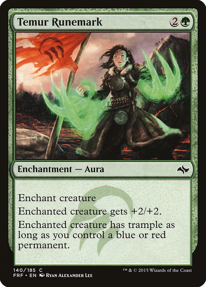 Temur Runemark [Fate Reforged] | Total Play