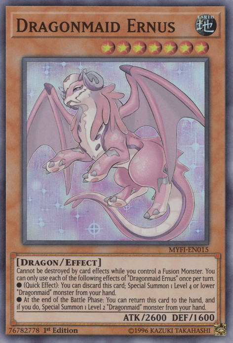 Dragonmaid Ernus [MYFI-EN015] Super Rare | Total Play