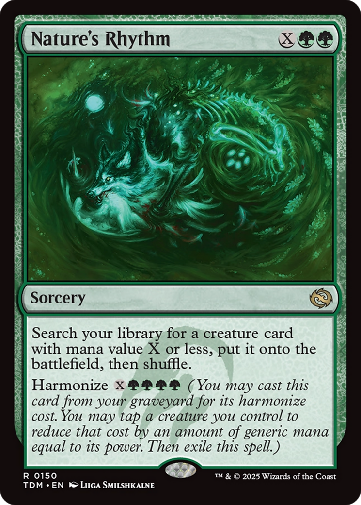 Nature's Rhythm [Tarkir: Dragonstorm] | Total Play