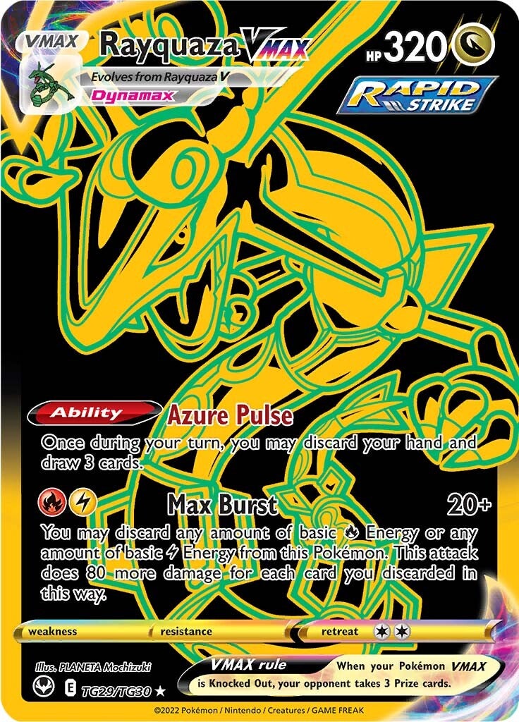 Rayquaza VMAX (TG29/TG30) [Sword & Shield: Silver Tempest] | Total Play