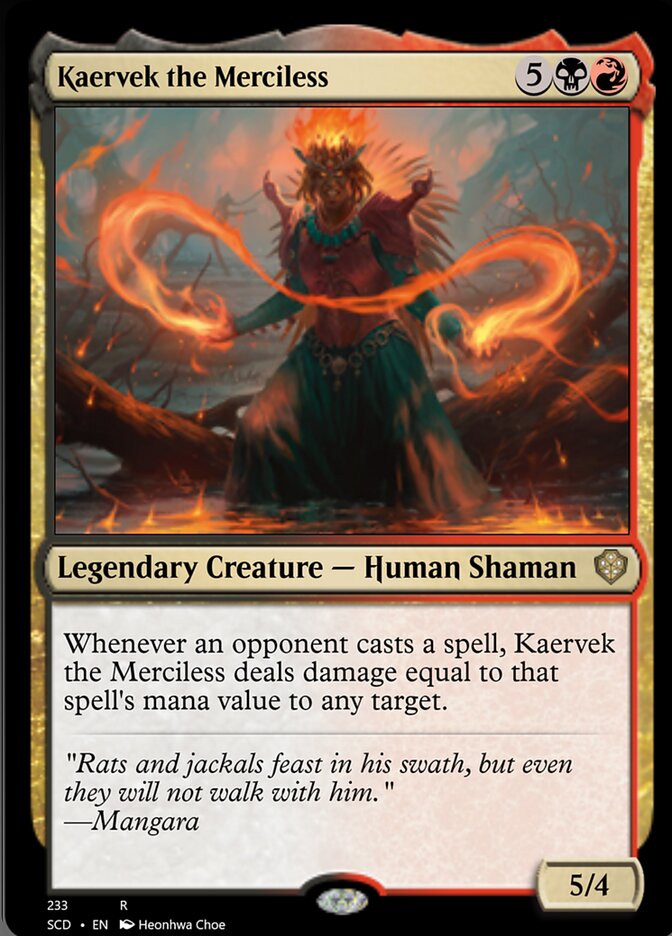 Kaervek the Merciless [Starter Commander Decks] | Total Play