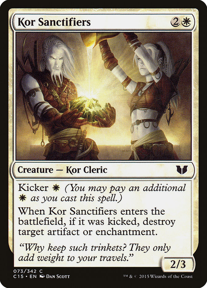 Kor Sanctifiers [Commander 2015] | Total Play