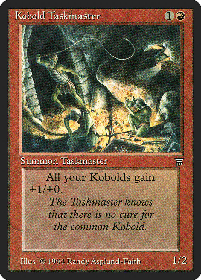 Kobold Taskmaster [Legends] | Total Play