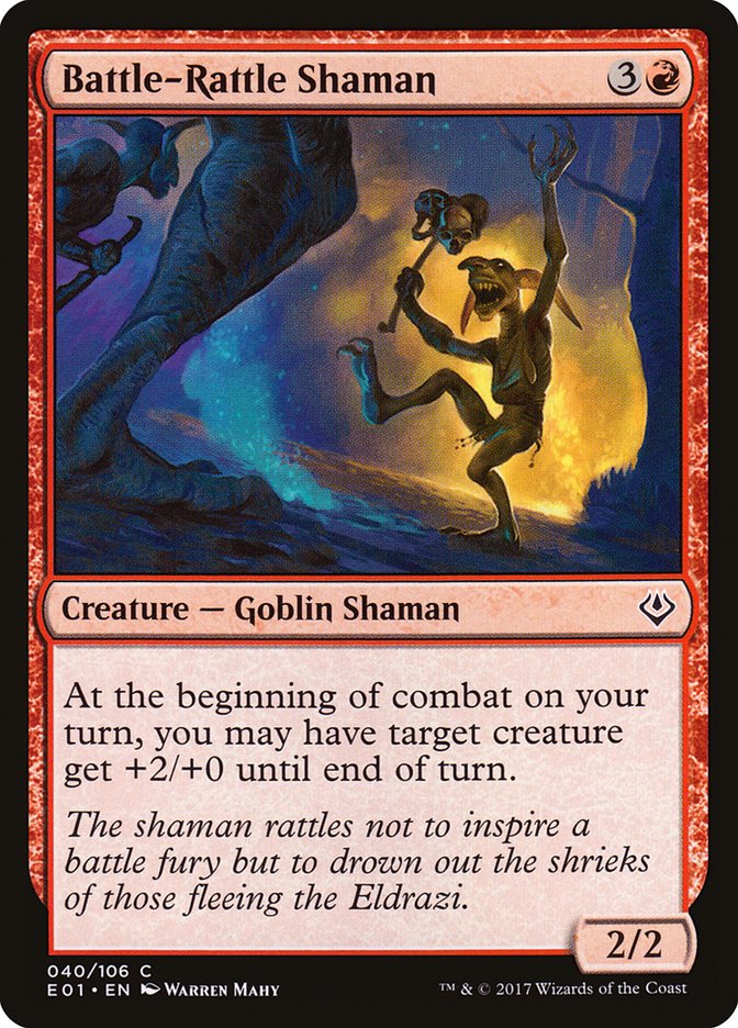 Battle-Rattle Shaman [Archenemy: Nicol Bolas] | Total Play