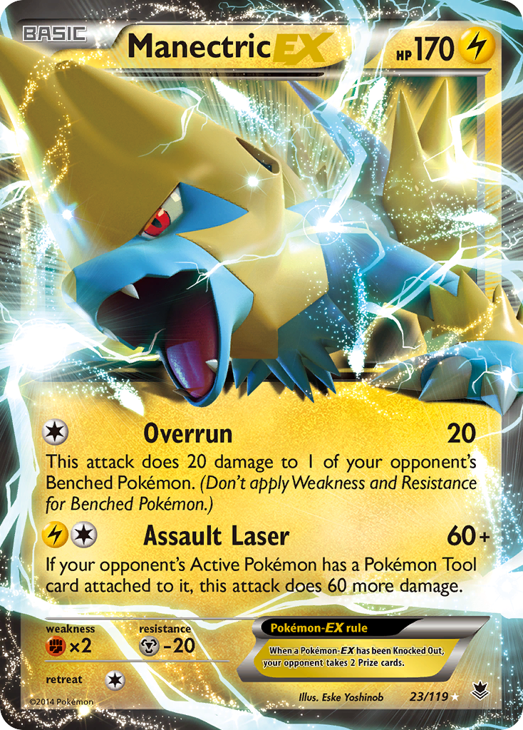 Manectric EX (23/119) [XY: Phantom Forces] | Total Play