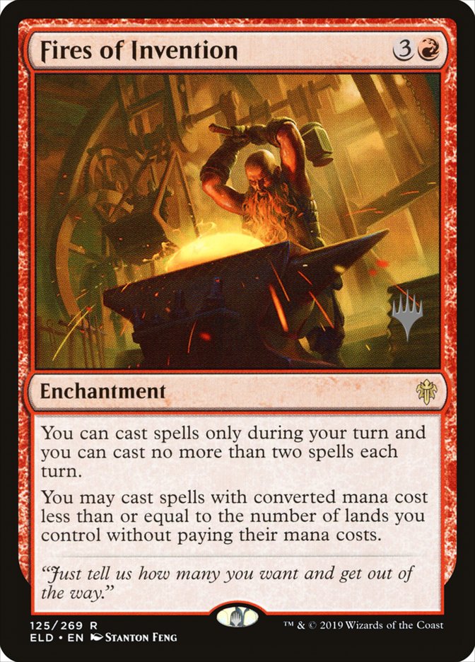 Fires of Invention (Promo Pack) [Throne of Eldraine Promos] | Total Play