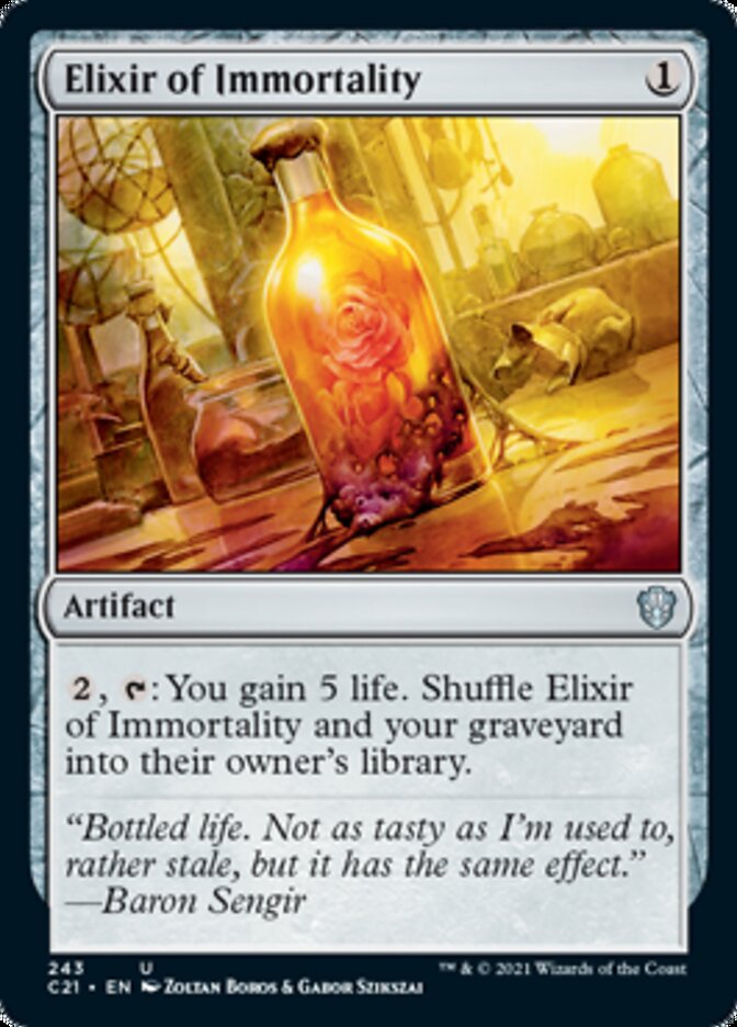 Elixir of Immortality [Commander 2021] | Total Play