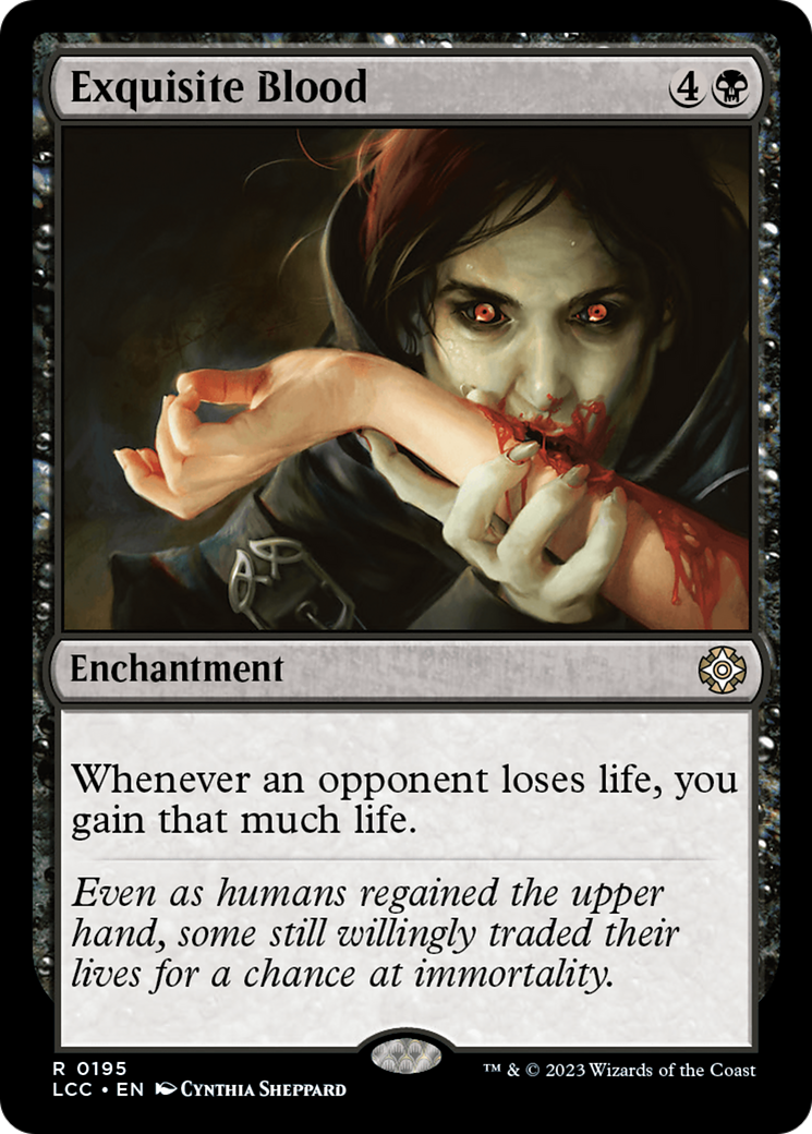 Exquisite Blood [The Lost Caverns of Ixalan Commander] | Total Play