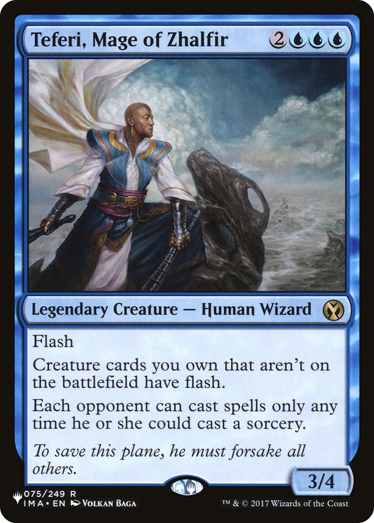 Teferi, Mage of Zhalfir [The List] | Total Play