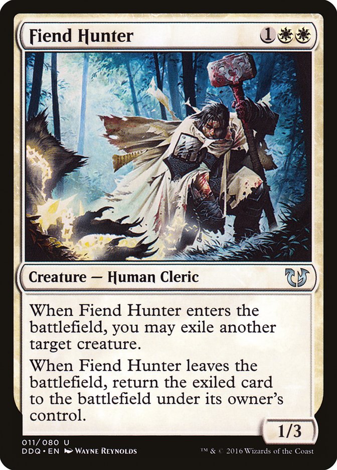 Fiend Hunter [Duel Decks: Blessed vs. Cursed] | Total Play