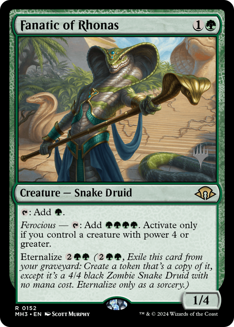 Fanatic of Rhonas [Lorwyn Eclipsed Promos] | Total Play