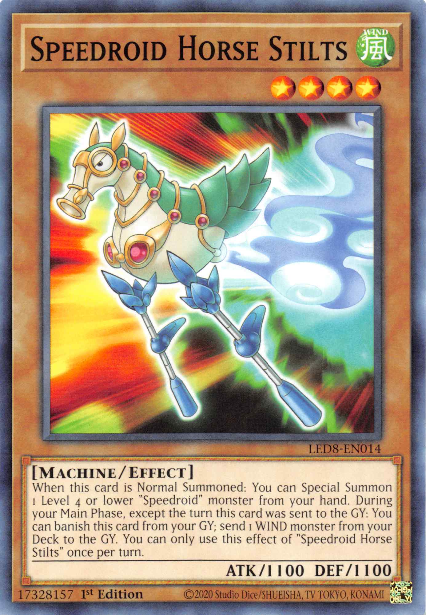Speedroid Horse Stilts [LED8-EN014] Common | Total Play