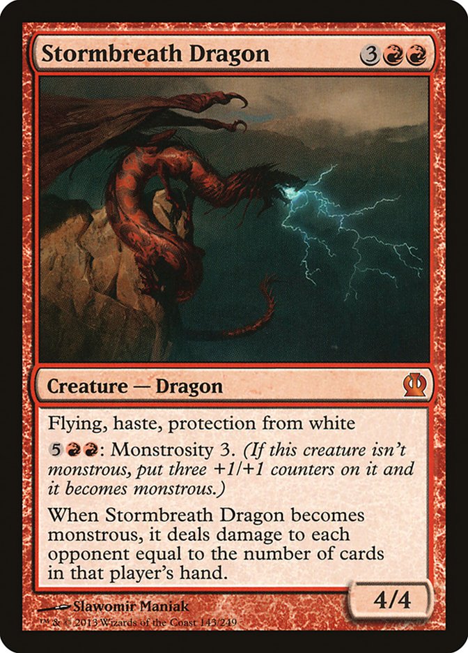 Stormbreath Dragon [Theros] | Total Play