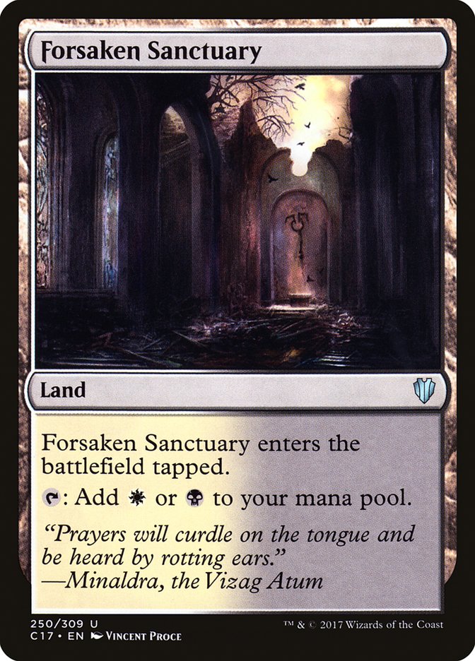 Forsaken Sanctuary [Commander 2017] | Total Play