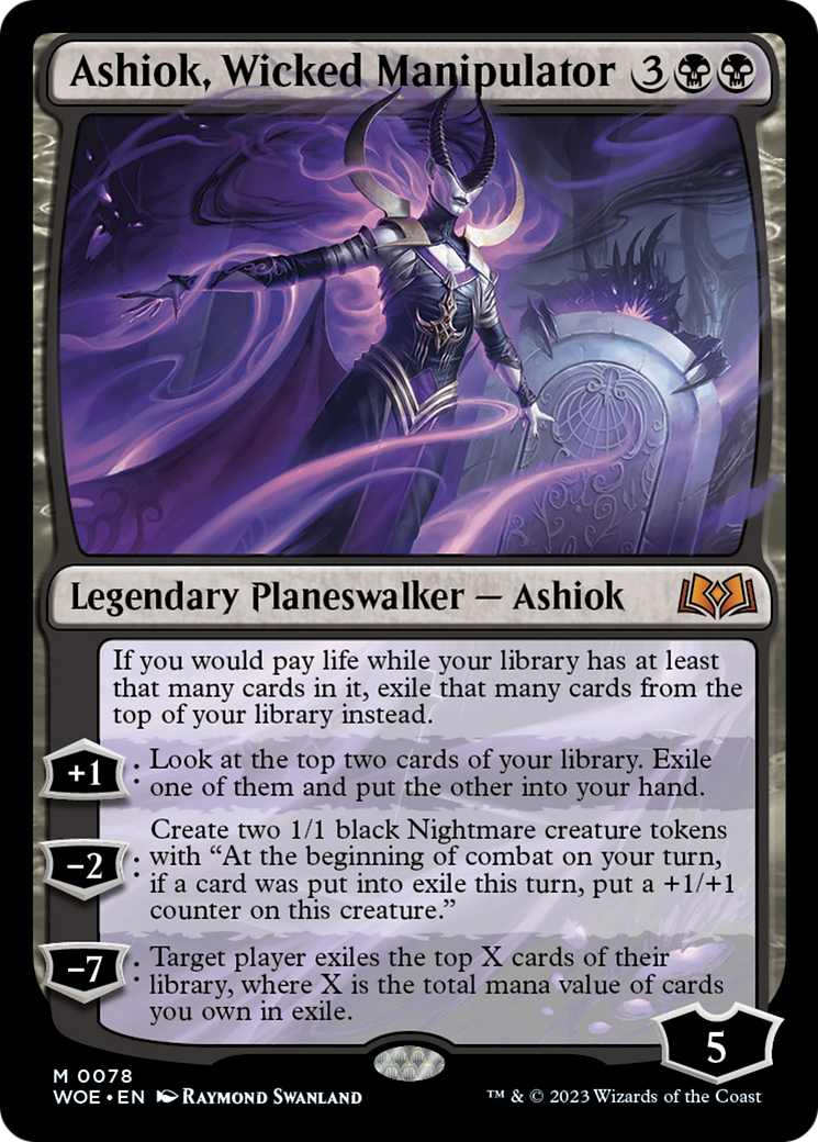 Ashiok, Wicked Manipulator [Wilds of Eldraine] | Total Play