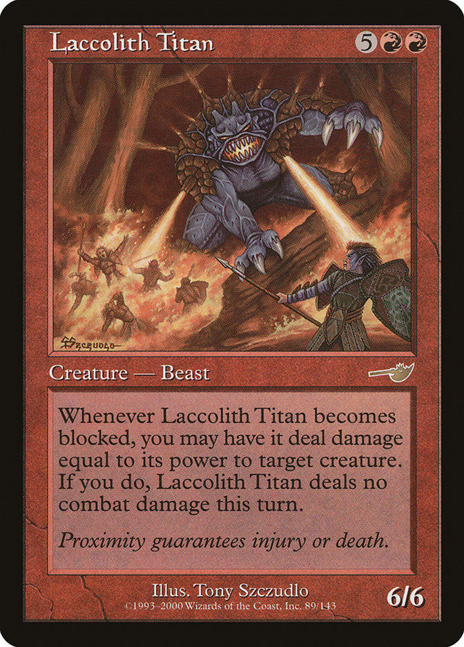 Laccolith Titan [Nemesis] | Total Play