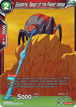 Goliamite, Beast of the Planet Vampa (BT11-020) [Vermilion Bloodline 2nd Edition] | Total Play