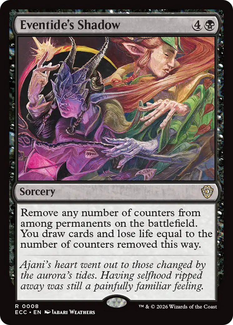 Eventide's Shadow [Lorwyn Eclipsed Commander] | Total Play
