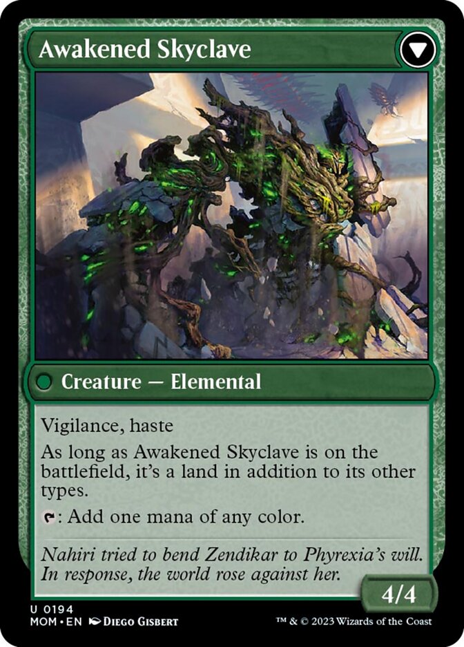 Invasion of Zendikar // Awakened Skyclave [March of the Machine] | Total Play