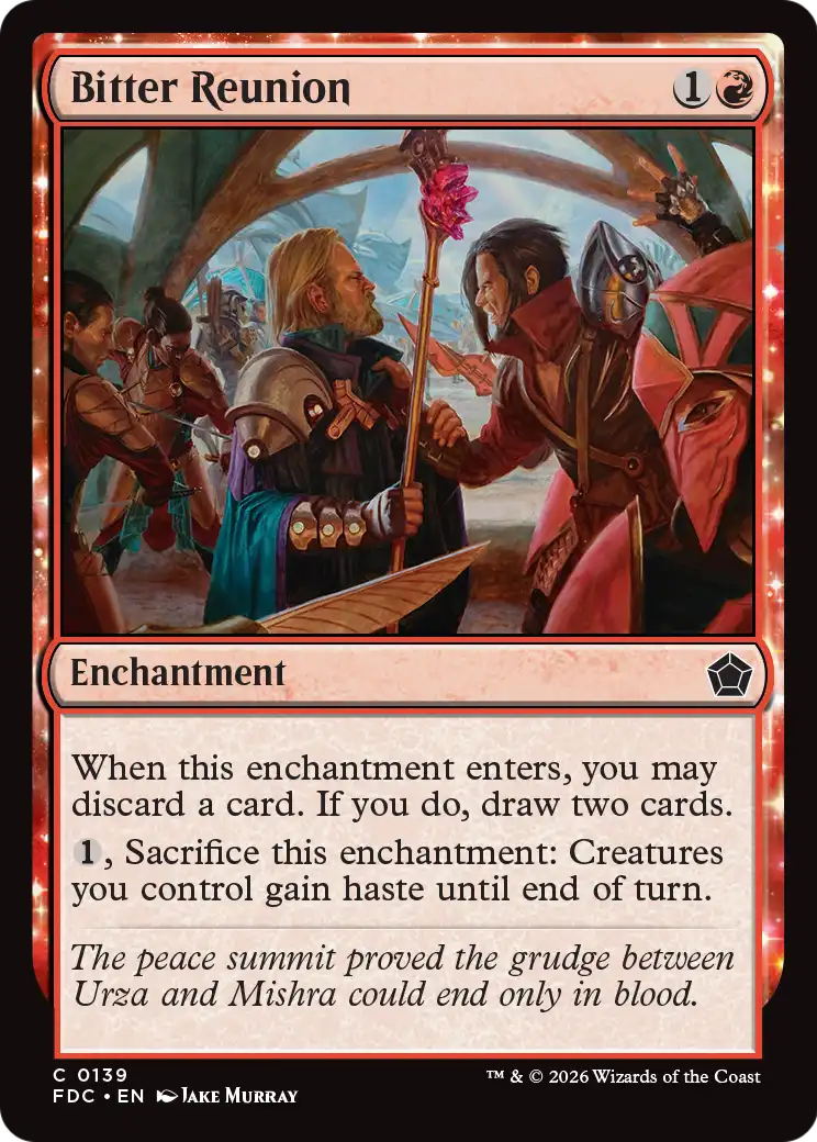 Bitter Reunion [Foundations Commander] | Total Play