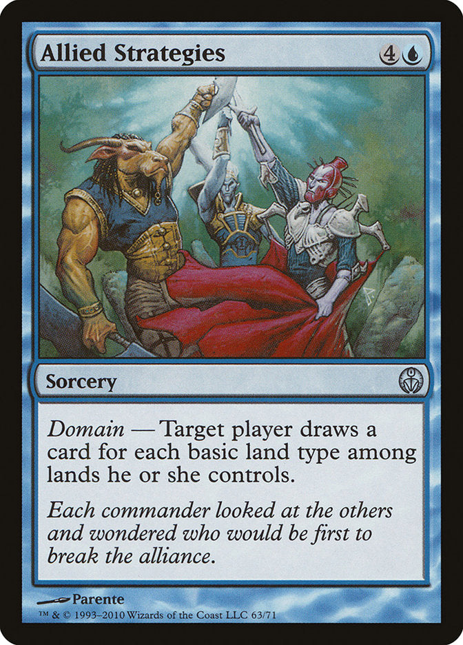 Allied Strategies [Duel Decks: Phyrexia vs. the Coalition] | Total Play