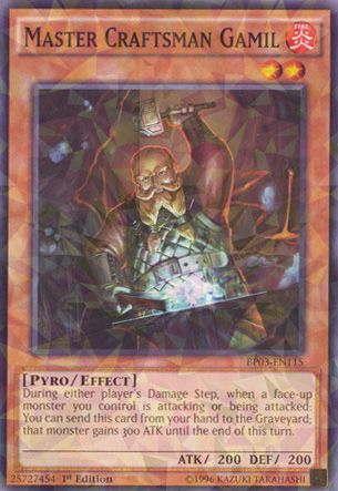 Master Craftsman Gamil [BP03-EN115] Shatterfoil Rare | Total Play
