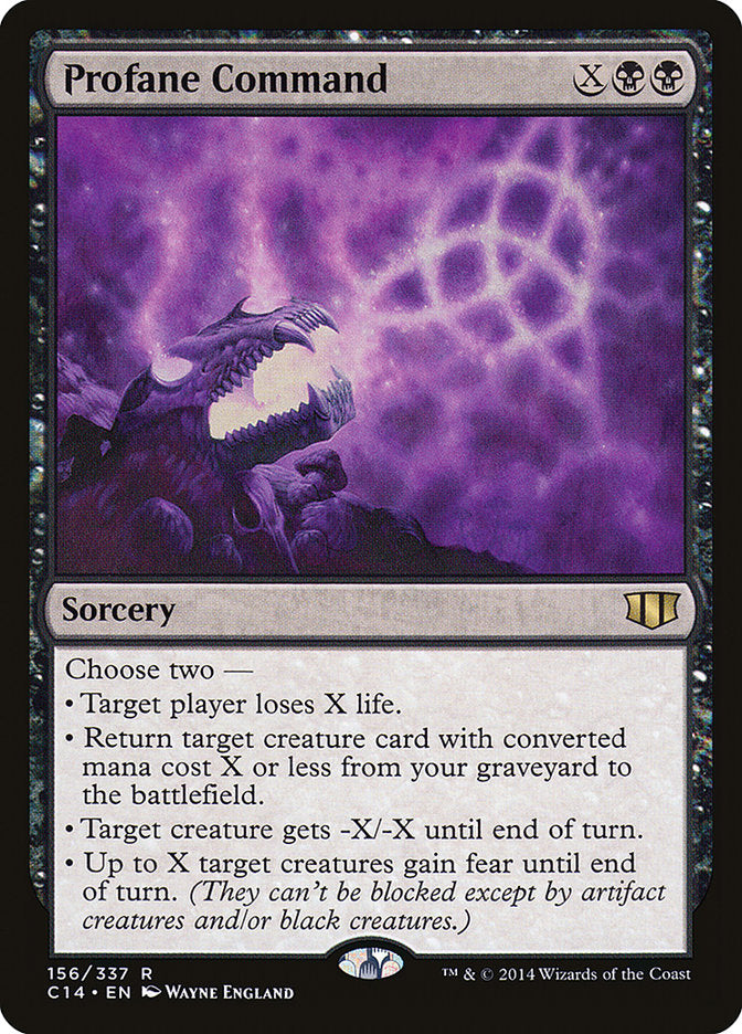 Profane Command [Commander 2014] | Total Play