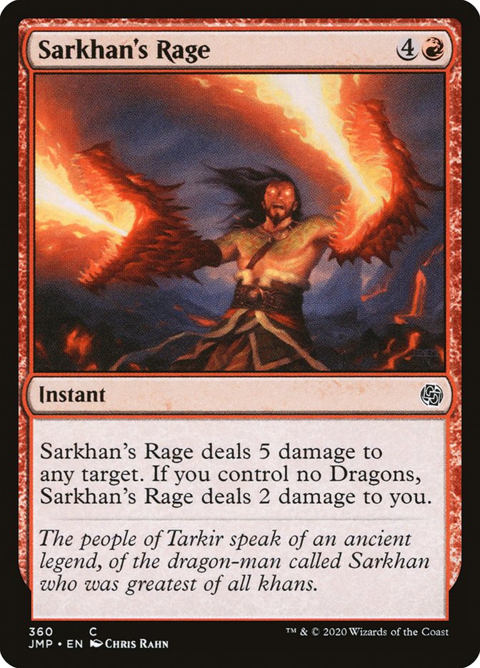 Sarkhan's Rage [Jumpstart] | Total Play