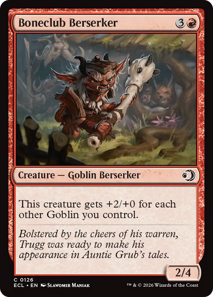 Boneclub Berserker [Lorwyn Eclipsed] | Total Play