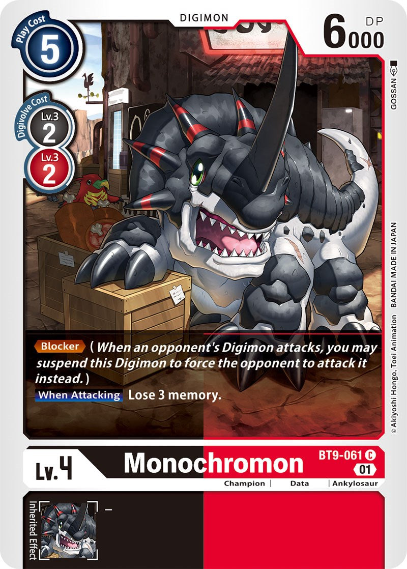 Monochromon [BT9-061] [X Record] | Total Play