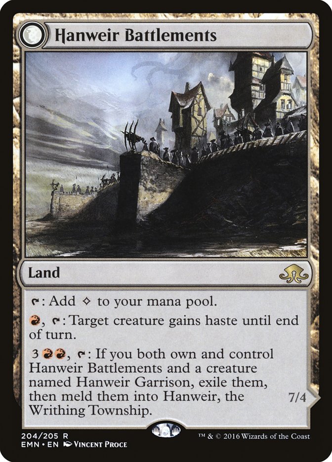 Hanweir Battlements [Eldritch Moon] | Total Play